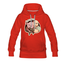 Load image into Gallery viewer, Mr. Meat Buddies Hoodie (Womens) - red