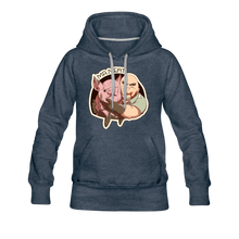 Load image into Gallery viewer, Mr. Meat Buddies Hoodie (Womens) - heather denim