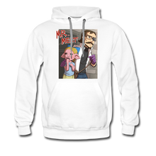 Load image into Gallery viewer, Mr. Meat Hybrid Hoodie (Mens) - white