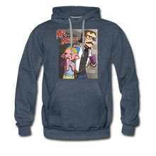 Load image into Gallery viewer, Mr. Meat Hybrid Hoodie (Mens) - heather denim