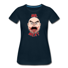 Load image into Gallery viewer, Mr. Meat Meathead T-Shirt (Womens) - deep navy