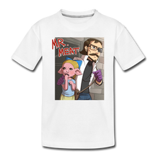 Load image into Gallery viewer, Mr. Meat Hybrid T-Shirt - white