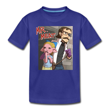 Load image into Gallery viewer, Mr. Meat Hybrid T-Shirt - royal blue