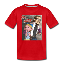 Load image into Gallery viewer, Mr. Meat Hybrid T-Shirt - red