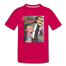 Load image into Gallery viewer, Mr. Meat Hybrid T-Shirt - dark pink
