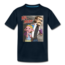 Load image into Gallery viewer, Mr. Meat Hybrid T-Shirt - deep navy