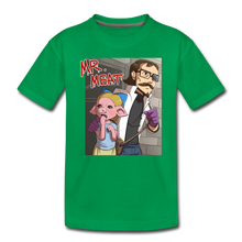 Load image into Gallery viewer, Mr. Meat Hybrid T-Shirt - kelly green