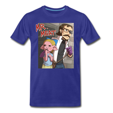 Load image into Gallery viewer, Mr. Meat Hybrid T-Shirt (Mens) - royal blue