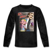 Load image into Gallery viewer, Mr. Meat Hybrid Long-Sleeve - charcoal gray