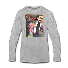 Load image into Gallery viewer, Mr. Meat Hybrid Long-Sleeve (Mens) - heather gray