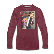 Load image into Gallery viewer, Mr. Meat Hybrid Long-Sleeve (Mens) - heather burgundy