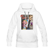 Load image into Gallery viewer, Mr. Meat Hybrid Hoodie (Womens) - white