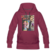 Load image into Gallery viewer, Mr. Meat Hybrid Hoodie (Womens) - burgundy
