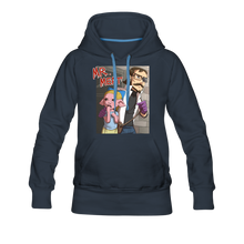 Load image into Gallery viewer, Mr. Meat Hybrid Hoodie (Womens) - navy