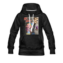 Load image into Gallery viewer, Mr. Meat Hybrid Hoodie (Womens) - charcoal gray