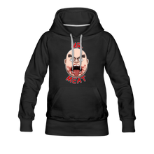 Load image into Gallery viewer, Mr. Meat Meathead Hoodie (Womens) - black
