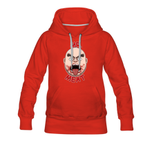 Load image into Gallery viewer, Mr. Meat Meathead Hoodie (Womens) - red
