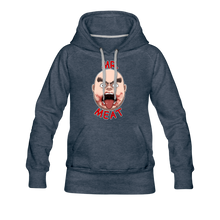Load image into Gallery viewer, Mr. Meat Meathead Hoodie (Womens) - heather denim