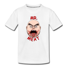 Load image into Gallery viewer, Mr. Meat Meathead T-Shirt - white