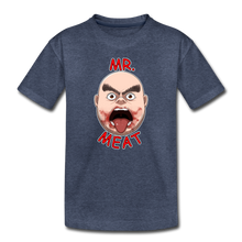 Load image into Gallery viewer, Mr. Meat Meathead T-Shirt - heather blue