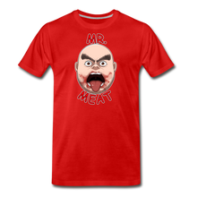 Load image into Gallery viewer, Mr. Meat Meathead T-Shirt (Mens) - red