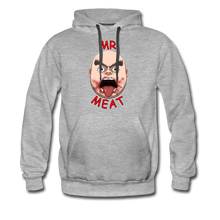 Load image into Gallery viewer, Mr. Meat Meathead Hoodie (Mens) - heather gray
