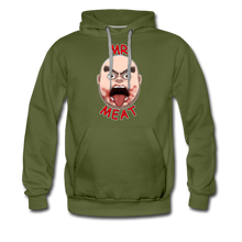 Load image into Gallery viewer, Mr. Meat Meathead Hoodie (Mens) - olive green