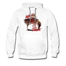 Load image into Gallery viewer, Mr. Meat Hoodie (Mens) - white