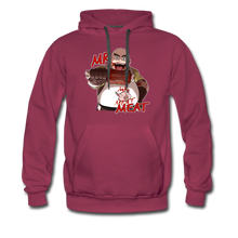 Load image into Gallery viewer, Mr. Meat Hoodie (Mens) - burgundy