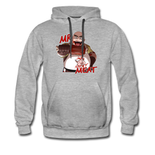Load image into Gallery viewer, Mr. Meat Hoodie (Mens) - heather gray