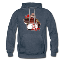 Load image into Gallery viewer, Mr. Meat Hoodie (Mens) - heather denim