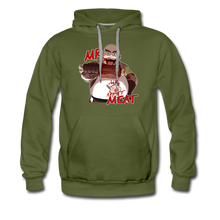 Load image into Gallery viewer, Mr. Meat Hoodie (Mens) - olive green