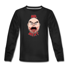 Load image into Gallery viewer, Mr. Meat Meathead Long-Sleeve T-Shirt - black