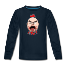 Load image into Gallery viewer, Mr. Meat Meathead Long-Sleeve T-Shirt - deep navy