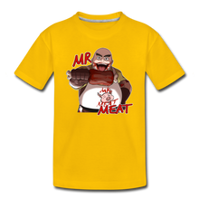 Load image into Gallery viewer, Mr. Meat T-Shirt - sun yellow