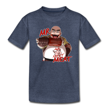 Load image into Gallery viewer, Mr. Meat T-Shirt - heather blue
