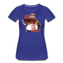 Load image into Gallery viewer, Mr. Meat T-Shirt (Womens) - royal blue