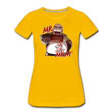Load image into Gallery viewer, Mr. Meat T-Shirt (Womens) - sun yellow