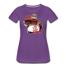 Load image into Gallery viewer, Mr. Meat T-Shirt (Womens) - purple