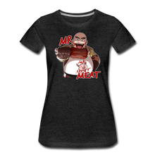 Load image into Gallery viewer, Mr. Meat T-Shirt (Womens) - charcoal gray