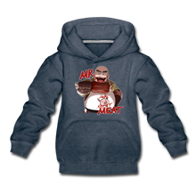 Load image into Gallery viewer, Mr. Meat Hoodie - heather denim