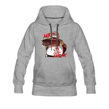 Load image into Gallery viewer, Mr. Meat Hoodie (Womens) - heather gray