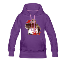 Load image into Gallery viewer, Mr. Meat Hoodie (Womens) - purple
