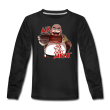 Load image into Gallery viewer, Mr. Meat Long-Sleeve T-Shirt - black