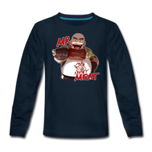 Load image into Gallery viewer, Mr. Meat Long-Sleeve T-Shirt - deep navy