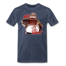 Load image into Gallery viewer, Mr. Meat T-Shirt (Mens) - heather blue