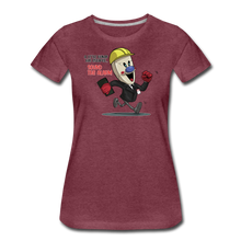 Load image into Gallery viewer, Ice Scream - Mini Rod T-Shirt (Womens) - heather burgundy