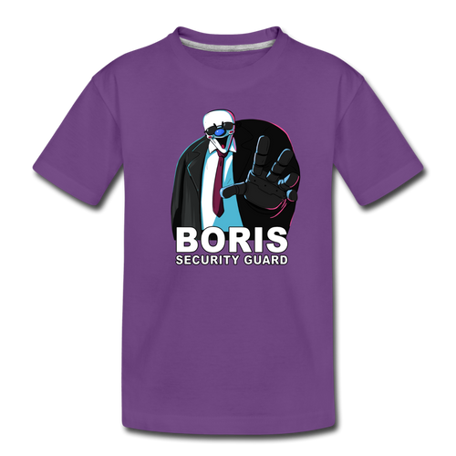 Ice Scream - Boris Security Guard T-Shirt - purple