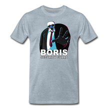 Load image into Gallery viewer, Ice Scream - Boris Security Guard T-Shirt (Mens) - heather ice blue