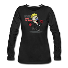 Load image into Gallery viewer, Ice Scream - Mini Rod Long-Sleeve T-Shirt (Womens) - black